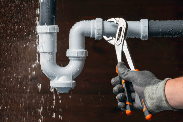 Professional Plumbing technician working in May, ID